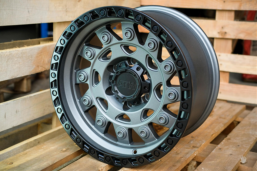 ДИСК АВТОМОБИЛЬНЫЙ АЛЮМИНИЕВЫЙ ЛИТОЙ ATW Congo 17Х9 ET-0 6X139.7 Серый