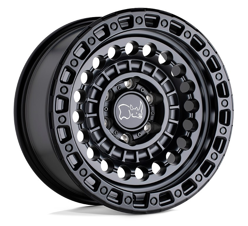 ДИСК АВТОМОБИЛЬНЫЙ АЛЮМИНИЕВЫЙ ЛИТОЙ BLACK RHINO SENTINEL Черный матовый (Реплика) 18х9 ET-0 6X139.7 ЦО-110,1