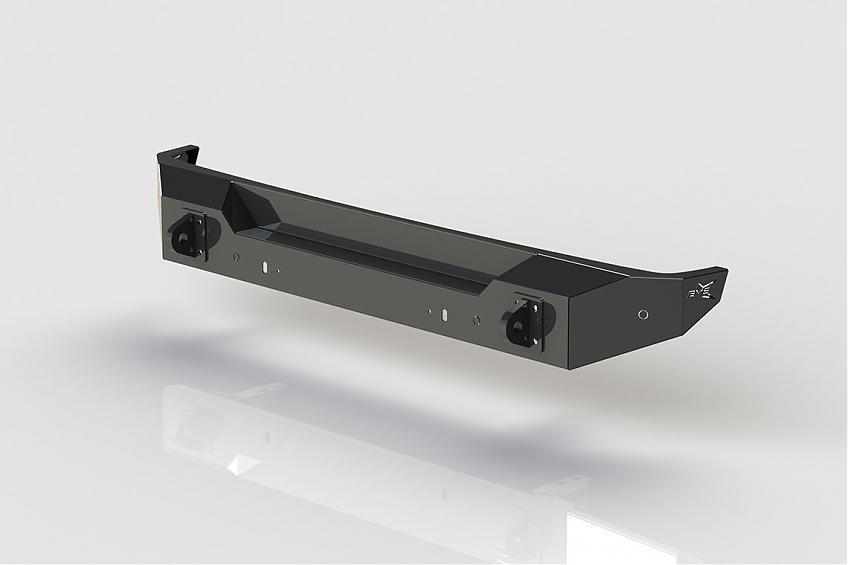 Бампер силовой задний BMS PRO-Line для Jeep Wrangler JL