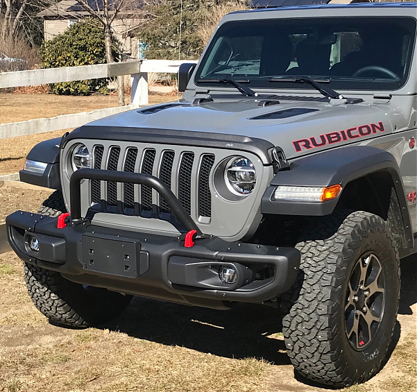 Дуга Warn для стандартного силового стального бампера Mopar для Jeep Wrangler JL и Gladiator JT