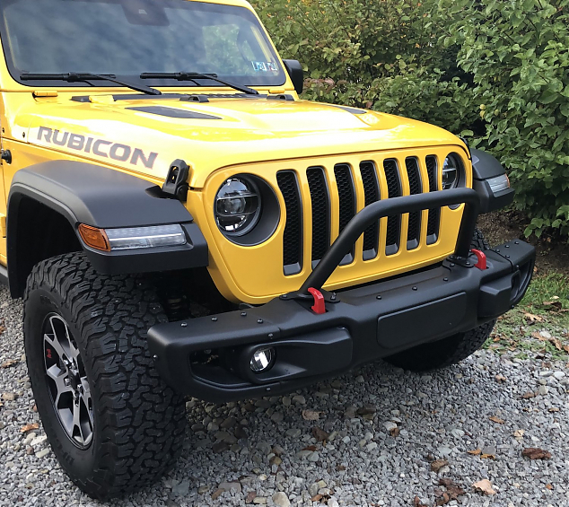 Дуга Warn для стандартного силового стального бампера Mopar для Jeep Wrangler JL и Gladiator JT