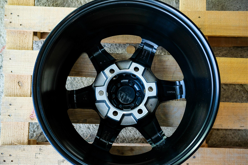 ДИСК АВТОМОБИЛЬНЫЙ АЛЮМИНИЕВЫЙ ЛИТОЙ Black Rhino JT165 17Х9 ET-0 6X139.7 Black