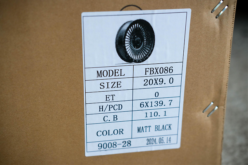 ДИСК АВТОМОБИЛЬНЫЙ АЛЮМИНИЕВЫЙ ЛИТОЙ Black Rhino XZ086 20Х9 ET-0 6X139.7 Черный