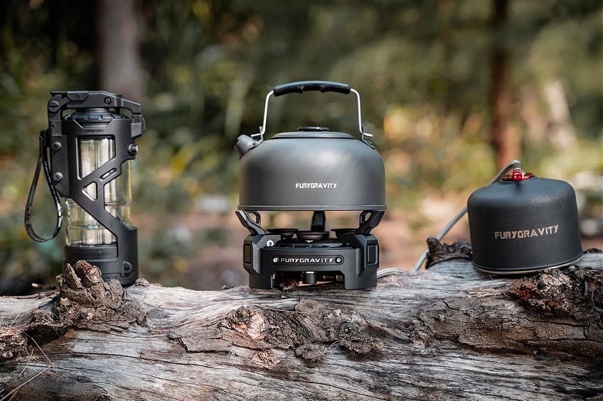 Многофункциональный кемпинговый набор с посудой FURY