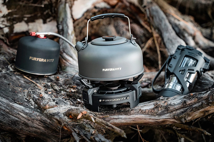 Многофункциональный кемпинговый набор с посудой FURY