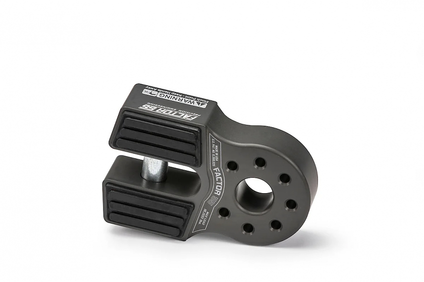 Шакл для лебедки вместо крюка Factor 55 FLATLINK Серый