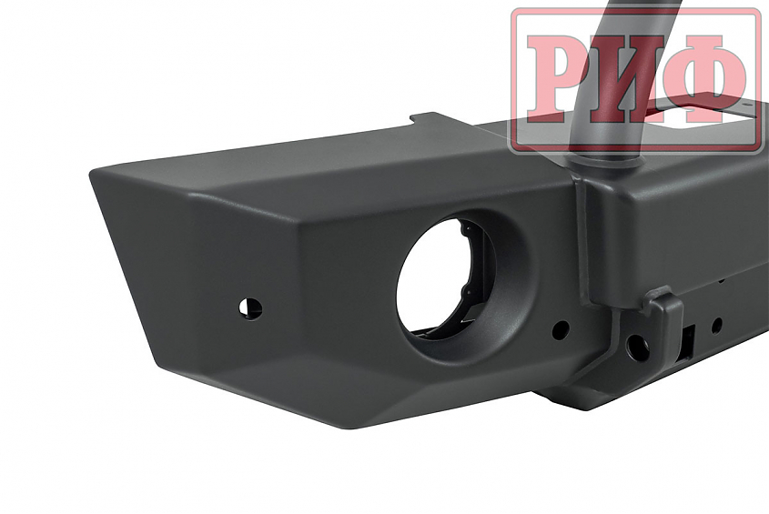 Бампер РИФ силовой передний для Jeep Wrangler JL 2018+ с центральной защитной дугой