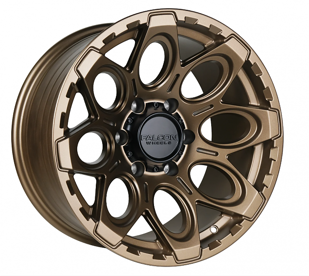 ДИСК АВТОМОБИЛЬНЫЙ АЛЮМИНИЕВЫЙ ЛИТОЙ FALCON T6 (Реплика) R17х9 ET+10 6X139.7 ЦО-110.1