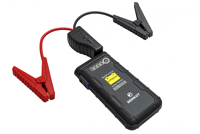 Устройство пуско-зарядное портативное BERKUT 12V 12000 mAh