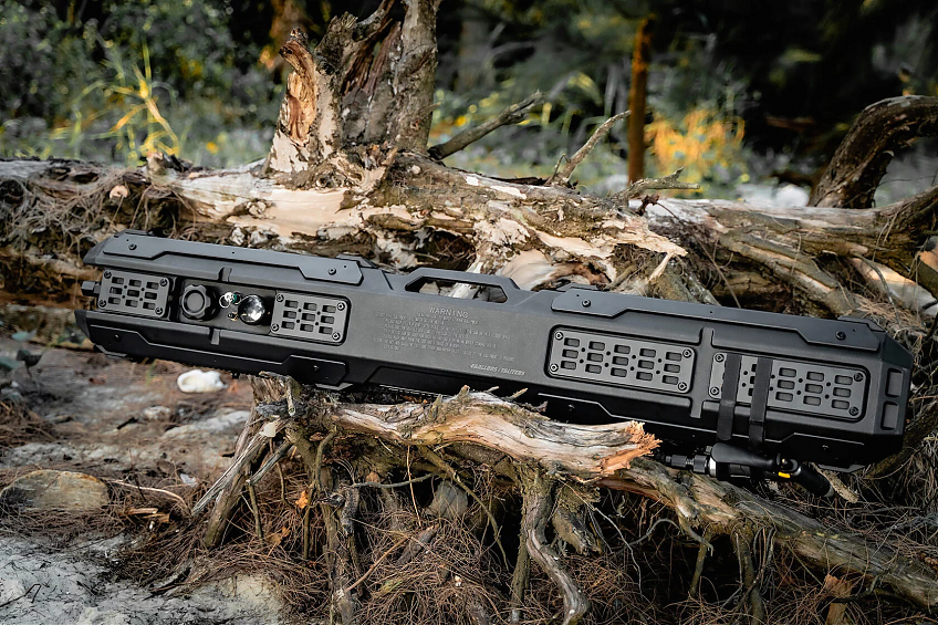 Канистра для воды объем 15л Fury Gravity на экспедиционный багажник с душем