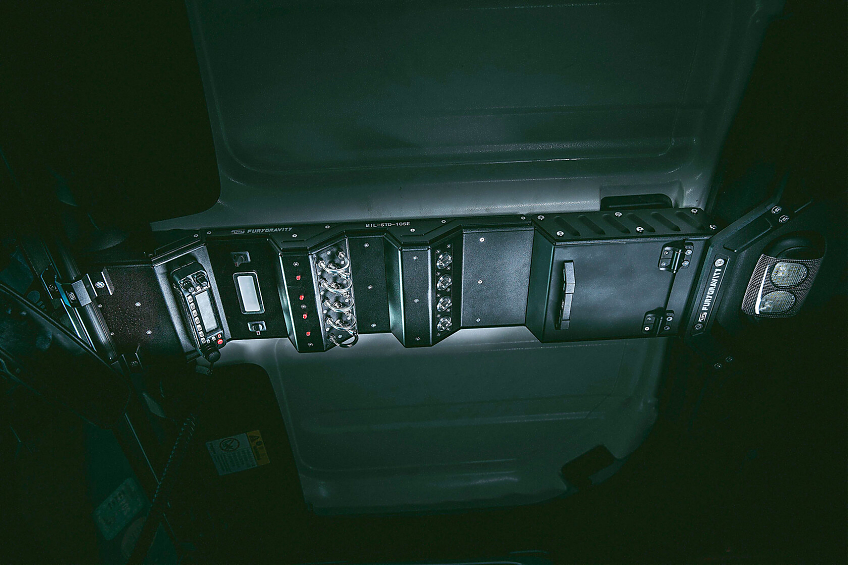 Потолочная консоль Fury алюминиевая серии Awaken для Jeep Wrangler JL