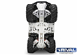 Комплект защит днища Rival для квадроцикла BRP OUTLANDER 1000/850/650/XMR G2 2017-2018 (АЛЮМИНИЙ)