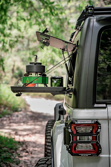 Многофункциональный боковой ящик FURY для инструментов серии Gravity для Jeep Wrangler JL — Правый