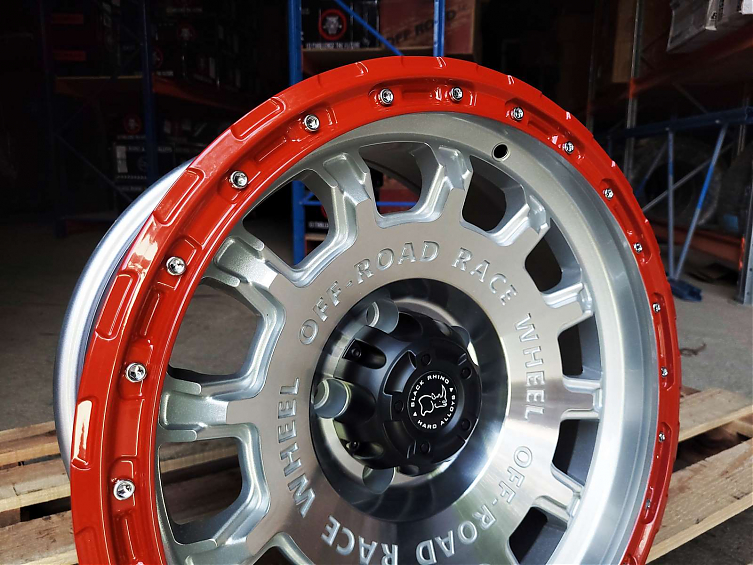 ДИСК АВТОМОБИЛЬНЫЙ АЛЮМИНИЕВЫЙ ЛИТОЙ OFF-ROAD RACE WHEELS 17х8.5 ET-10 5X127 ЦО-71.6