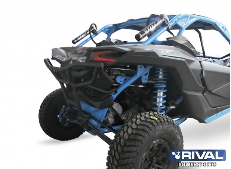 Бампер задний алюминиевый для SSV BRP Can-Am MAVERICK X3 + комплект крепежа 2444.7287.1