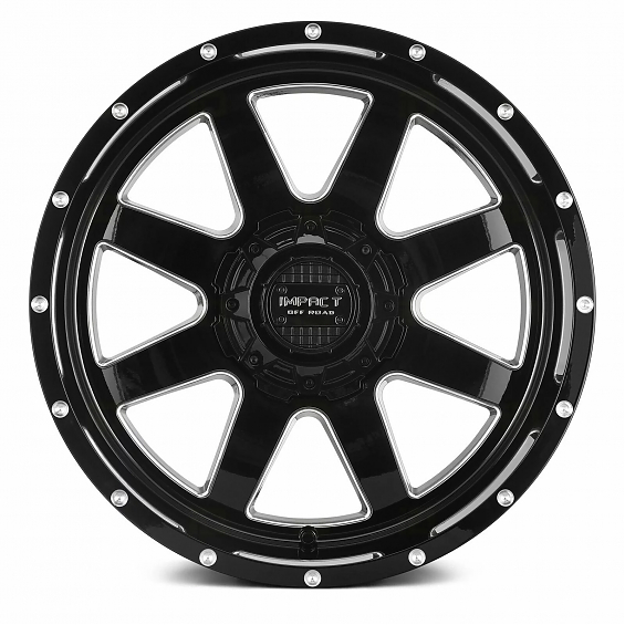 ДИСК АВТОМОБИЛЬНЫЙ АЛЮМИНИЕВЫЙ ЛИТОЙ IMPACT OFF-ROAD 804 R20х10 ET-12 5x150 5x139.7 ЦО-110,1