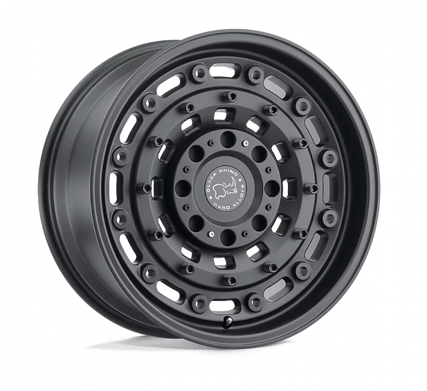 ДИСК АВТОМОБИЛЬНЫЙ АЛЮМИНИЕВЫЙ ЛИТОЙ BLACK RHINO ARSENAL (Реплика) 17х9 ET-0 6X139.7 6X135 ЦО-106