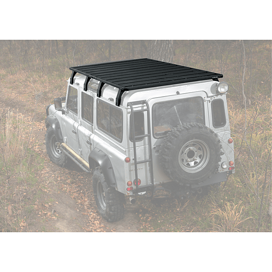 Багажник алюминиевый (платформа с креплением) Rival 2675x1430 для Land Rover Defender 110 1990 - 2016