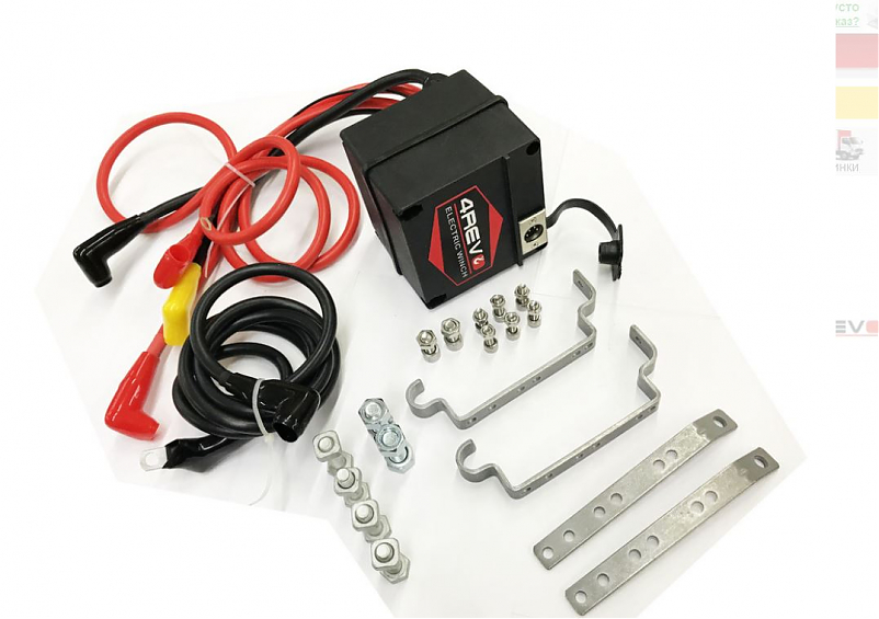 Лебедка автомобильная 4REVO SRX 9500 12В синтетический трос