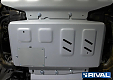 Защита алюминиевая Rival для картера Nissan Navara D40 4WD 2004-2015. Артикул 2333.4165.2.6