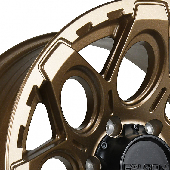 ДИСК АВТОМОБИЛЬНЫЙ АЛЮМИНИЕВЫЙ ЛИТОЙ FALCON T6 (Реплика) R17х9 ET+10 6X139.7 ЦО-110.1