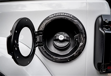 Крышка бензобака Fury серии Gravity из углеродного волокна для Jeep Wrangler JL