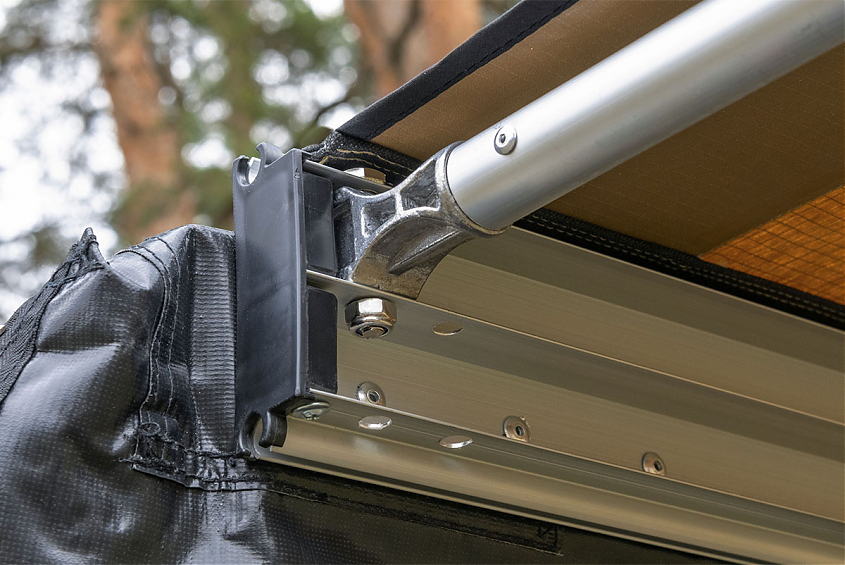 Маркиза автомобильная РИФ 1,4х2 м для Suzuki Jimny , Лада Нива и тд