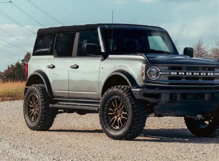 ДИСК АВТОМОБИЛЬНЫЙ АЛЮМИНИЕВЫЙ ЛИТОЙ Fuel Rebel R20Х9 6X139.7 ET-0 106,1 Темная бронза