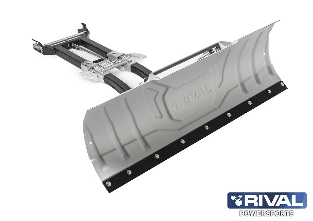 Комплект снегоотвала с быстросъемным креплением для квадроцикла Rival Supreme2 silver 135 см
