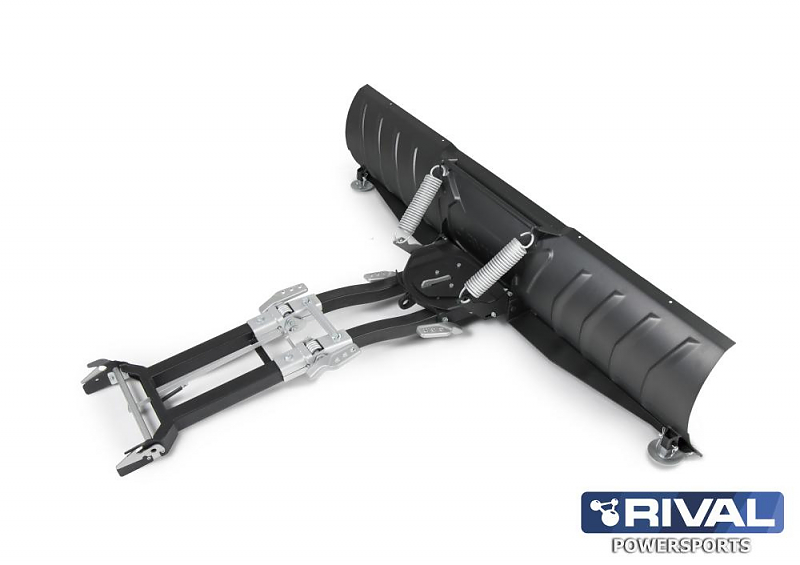 Комплект снегоотвала с быстросъемным креплением для квадроцикла и UTV Rival Supreme2 Black 180 см