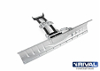 Комплект снегоотвала с быстросъемным креплением для квадроцикла и UTV Rival Supreme2 silver 180 см