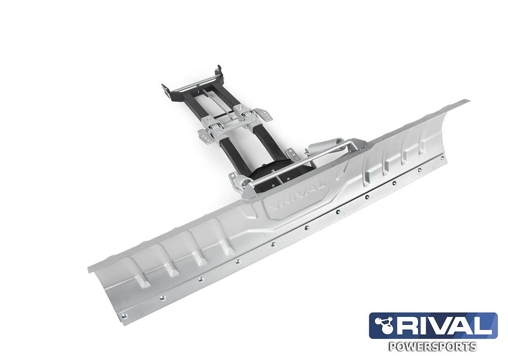 Комплект снегоотвала с быстросъемным креплением для квадроцикла и UTV Rival Supreme2 silver 180 см