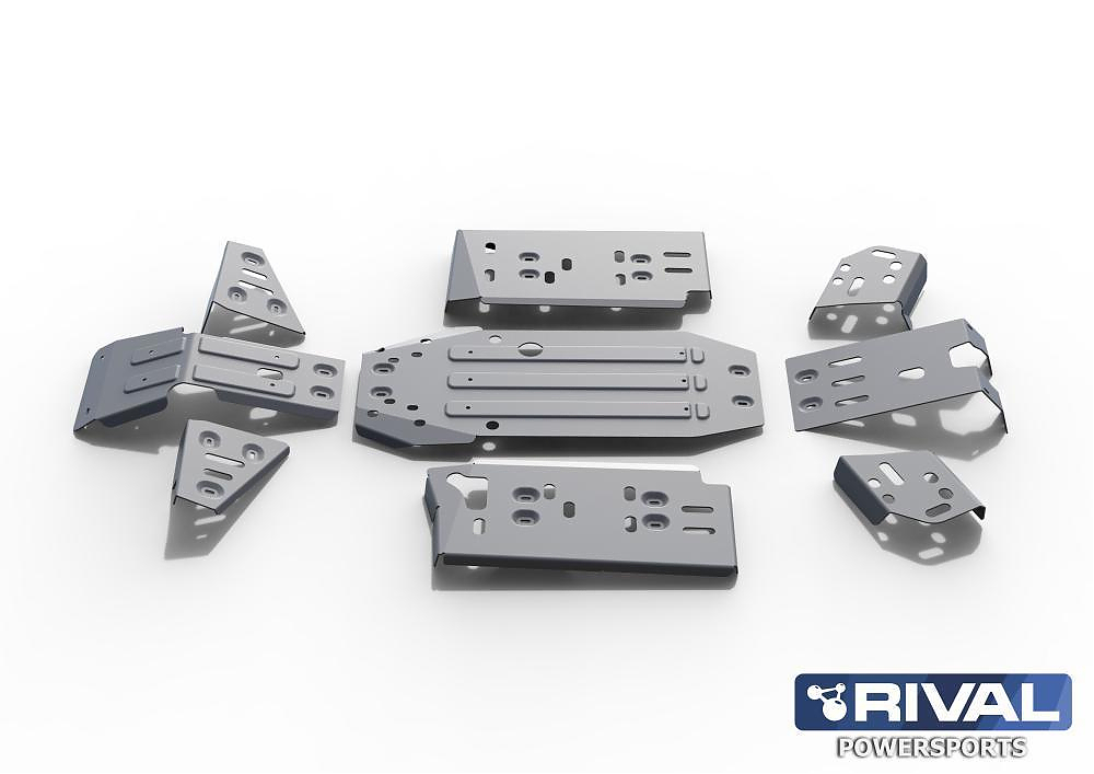 Комплект силовой защиты днища Rival для CFMOTO X6/X5 2011- RIVAL 444.6810.2