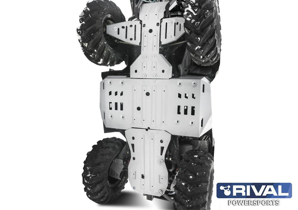 Комплект силовой защиты днища Rival для CFMOTO Х8 Н.О. (2018-), X10 (2019-)