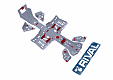 Комплект защит днища Rival для квадроцикла BRP (Can-Am) Outlander 1000/800/650/500
