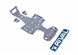 Комплект защит днища Rival для квадроцикла Rival для RM 500-2 / 650-2 2014-, 444.7707.2 Алюминий
