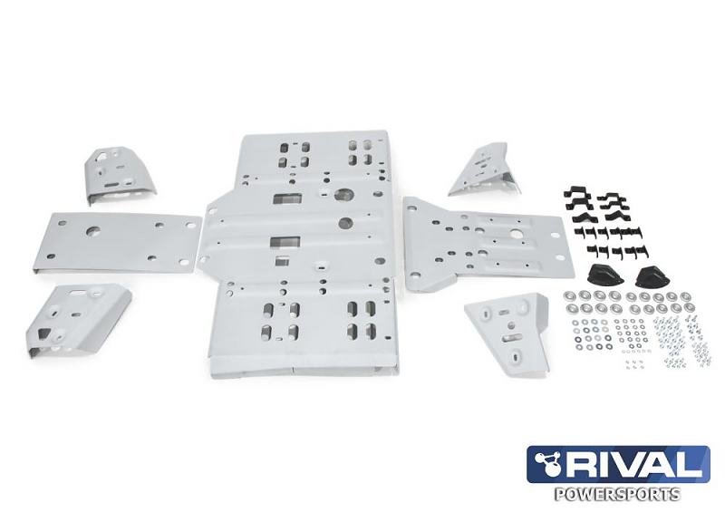 Комплект защит днища Rival для квадроцикла Rival для RM 800 DUO (2019-) Алюминий