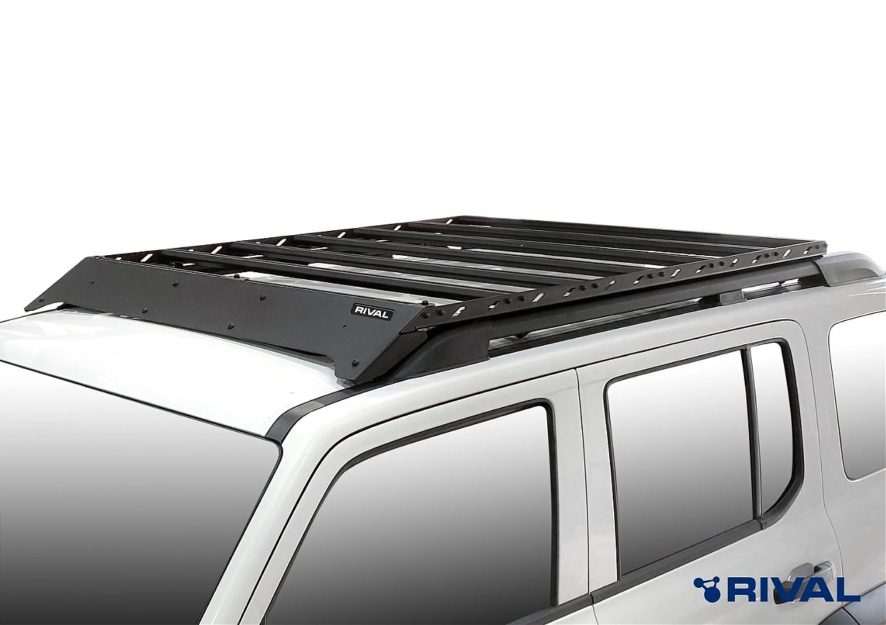 Алюминиевый багажник Rival 1690х1270 mm на штатные рейлинги Tank 300