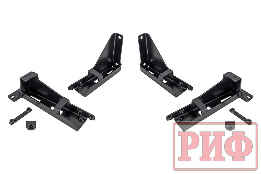 Пороги силовые  РИФ для Mitsubishi Pajero Sport III 2021+