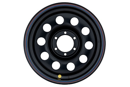 Диск усиленный стальной черный 6x139,7 8xR17 d110 ET+15