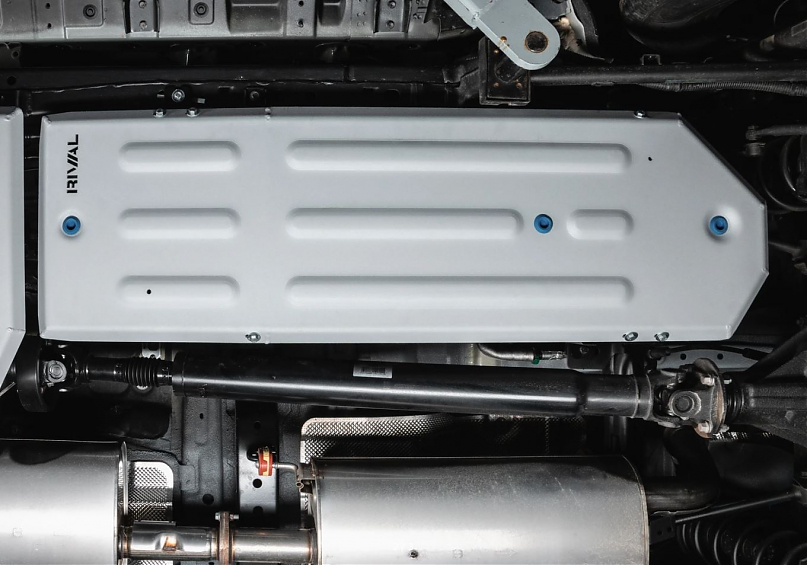 Защита топливного бака силовая Rival для Tank 300 Алюминий 6мм 