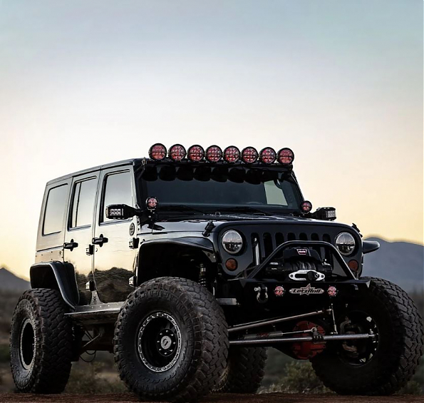 Светодиодные фары Rigid 360 Серия 6″ Водительский свет – Янтарная Подсветка (Пара)