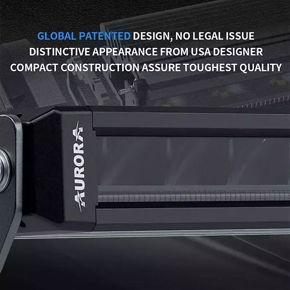 Балка светодиодная AURORA однорядная с RGB подсветкой 40