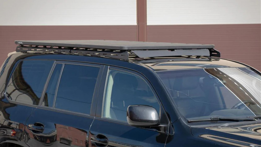 Багажник алюминиевый (платформа с креплением) Rival для Toyota Land Cruiser 200 и Lexus LX