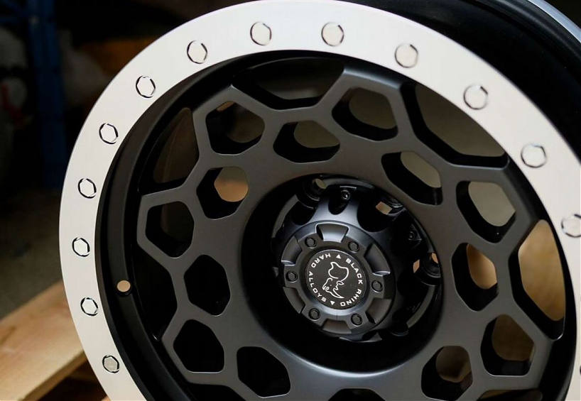 ДИСК АВТОМОБИЛЬНЫЙ АЛЮМИНИЕВЫЙ ЛИТОЙ Black Rhino JT240 (Реплика) 17х9 ET-0 6X139.7 ЦО-110,1 Черный