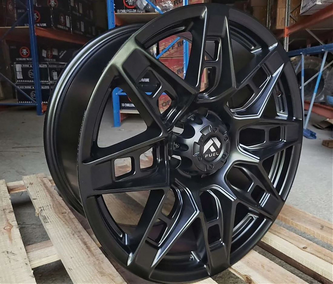 ДИСК АВТОМОБИЛЬНЫЙ АЛЮМИНИЕВЫЙ ЛИТОЙ FUEL 197-20 20Х9 ET-0 6X139.7 цо-110.1