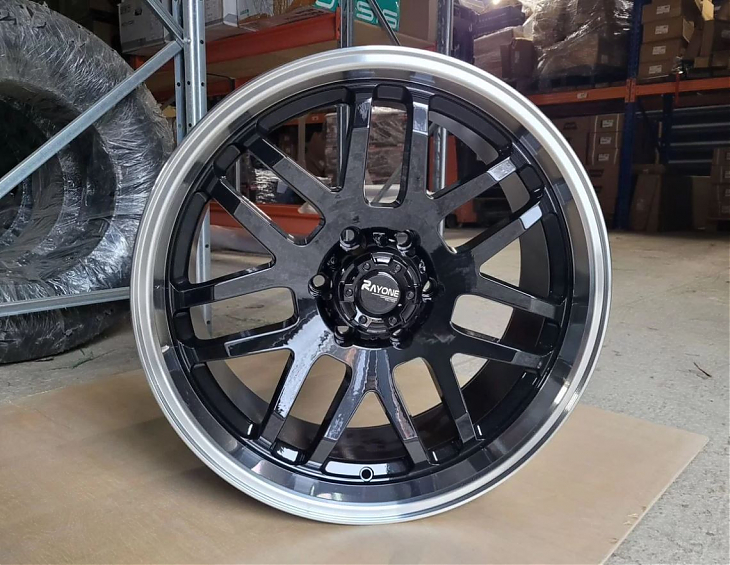 ДИСК АВТОМОБИЛЬНЫЙ АЛЮМИНИЕВЫЙ ЛИТОЙ Rayone Spoke R20Х9 6X139.7 ET+12 цо 110