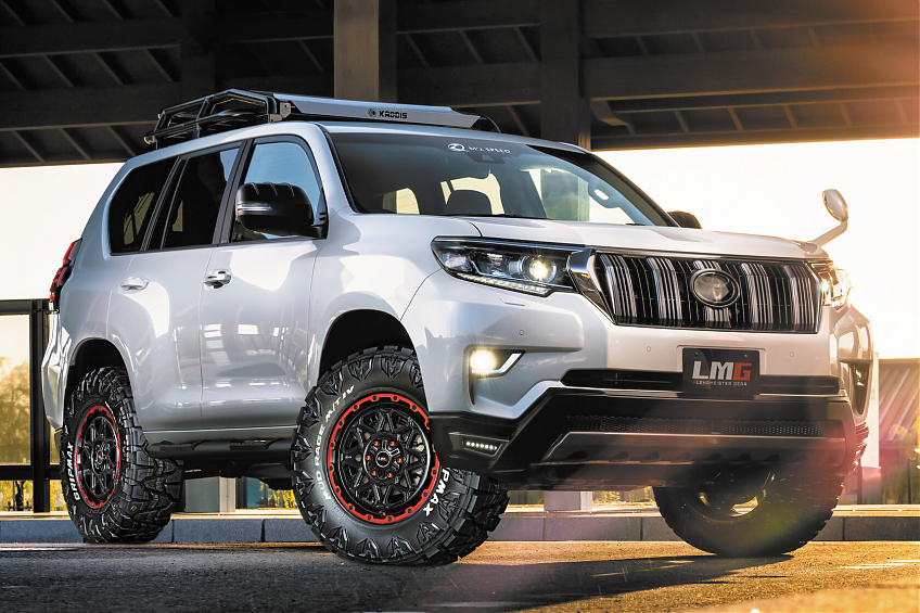 ДИСК АВТОМОБИЛЬНЫЙ АЛЮМИНИЕВЫЙ ЛИТОЙ LEHRMEISTER GEAR LMG MONTANGA 17х7,5 ET+25 6X139.7 ЦО-106.2