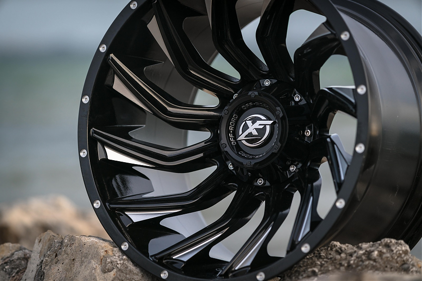 ДИСК АВТОМОБИЛЬНЫЙ АЛЮМИНИЕВЫЙ ЛИТОЙ XF 224 (Реплика) 20х9 ET-0 6X139.7 ЦО-110.1