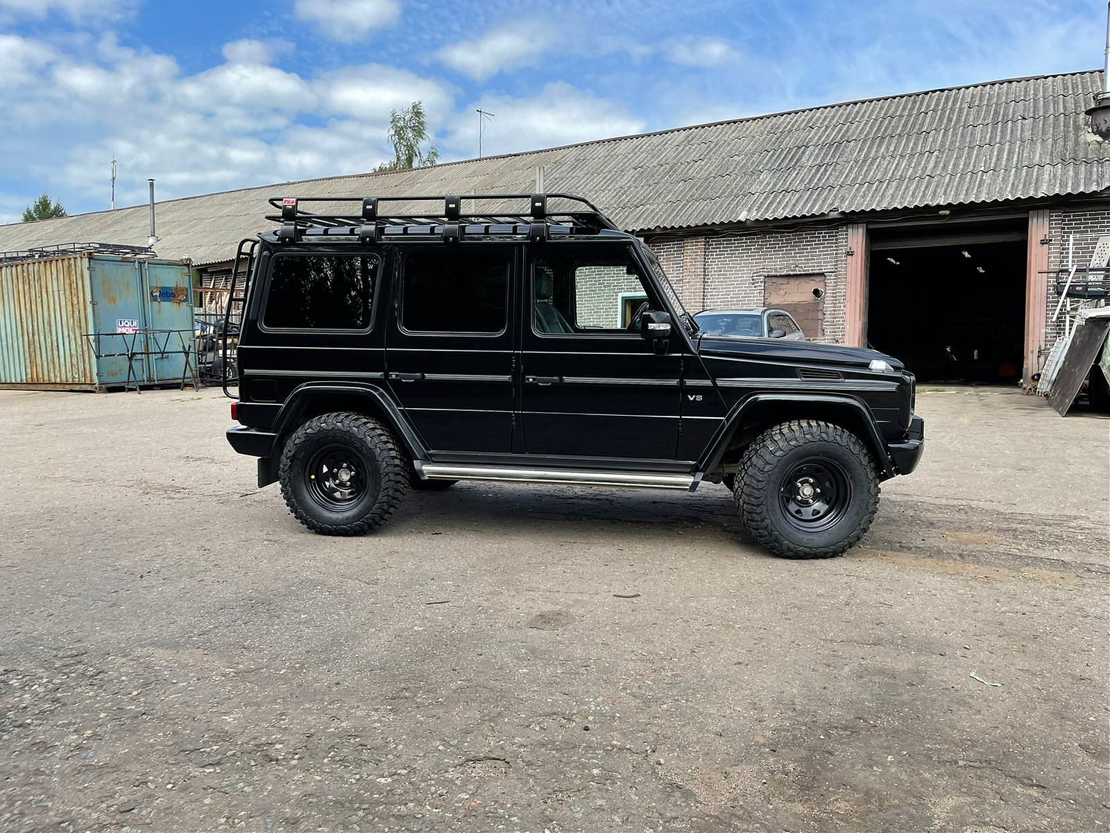 Багажник (корзина) РИФ 1500х2200 мм для Mercedes-Benz G-class